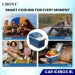 یخچال مسافرتی ۸ لیتری خودرو | خرید مینی یخچال فندکی - Image 5
