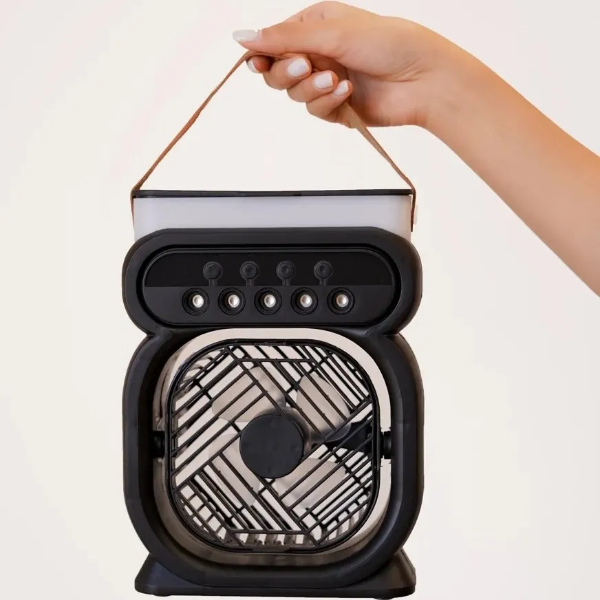 پنکه مه پاش رومیزی تایمردار FAN HUMIDIFIER