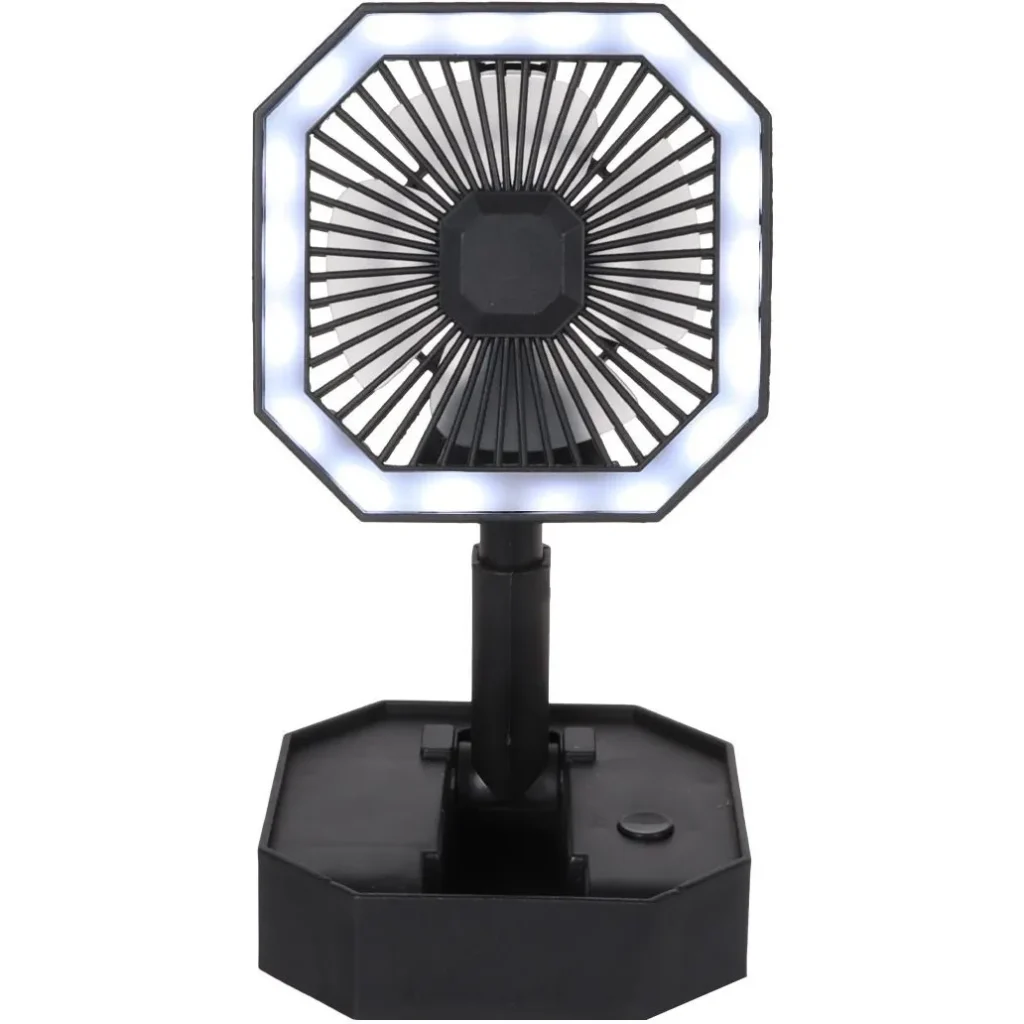 پنکه رومیزی شارژی تاشو MULTY FUNCTION FAN
