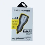 شارژر فندکی 6A Smart | خرید شارژر فندکی فست شارژ خودرو