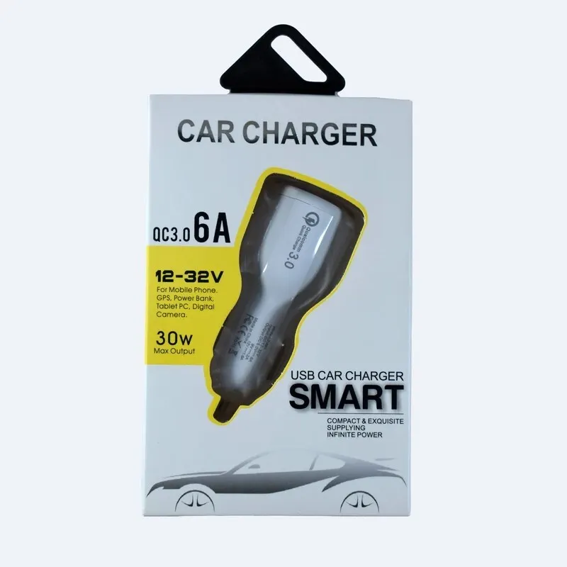 شارژر فندکی 6A Smart | خرید شارژر فندکی فست شارژ خودرو