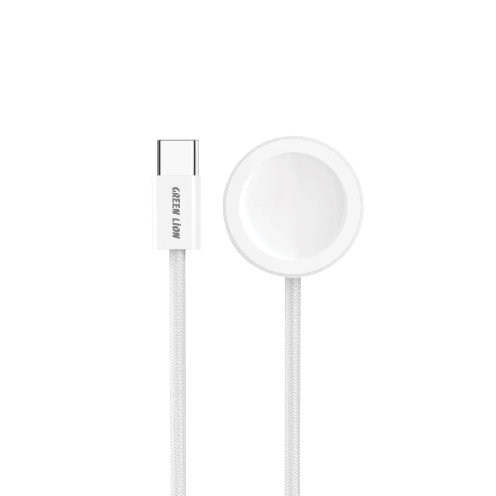 شارژر بی‌سیم اپل واچ گرین لاین USB-C