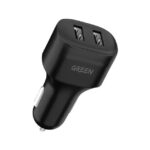 شارژر فندکی دو پورت ۱۲ وات گرین لاین | شارژر ماشین دو USB