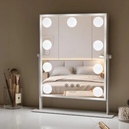 آیینه آرایشی LED دار ۹ تایی گرین لاین